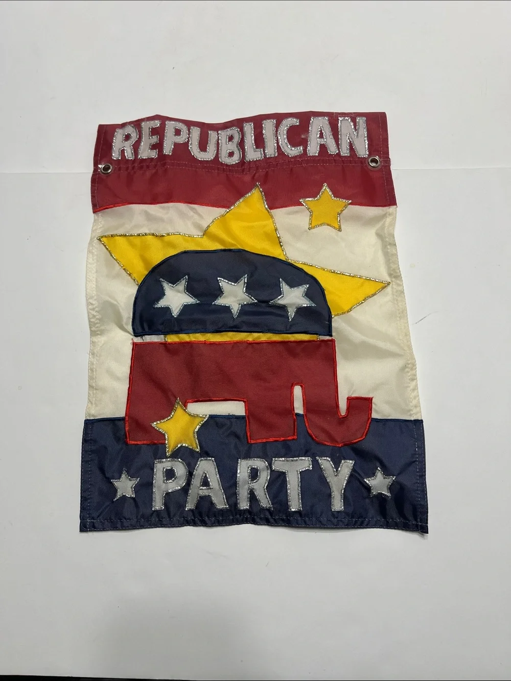 Republican Party Decorative Garden Flag - Red, White & Blue